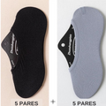 [10 Pares] Medias invisibles, antideslizantes y cómodas