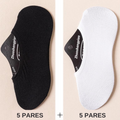 [10 Pares] Medias invisibles, antideslizantes y cómodas