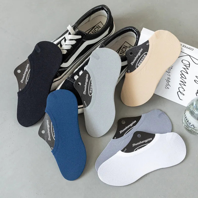 [10 Pares] Medias invisibles, antideslizantes y cómodas