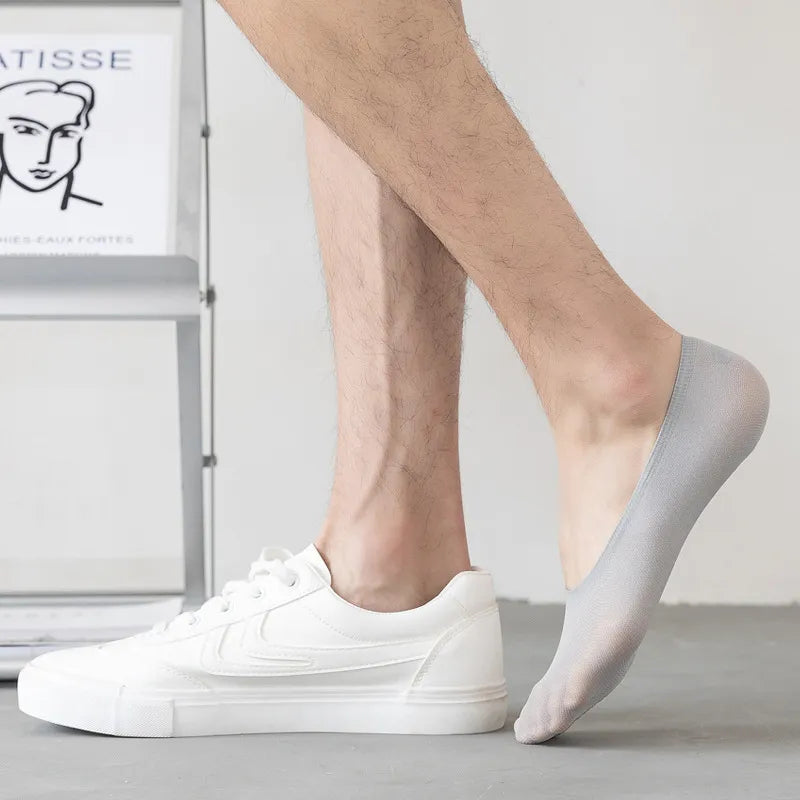 [10 Pares] Medias invisibles, antideslizantes y cómodas