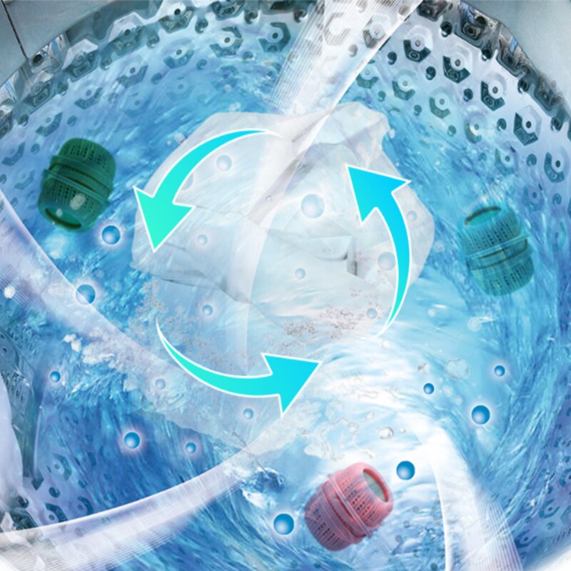 Powerball  Potente descontaminación lavadora bola de limpieza antienredos