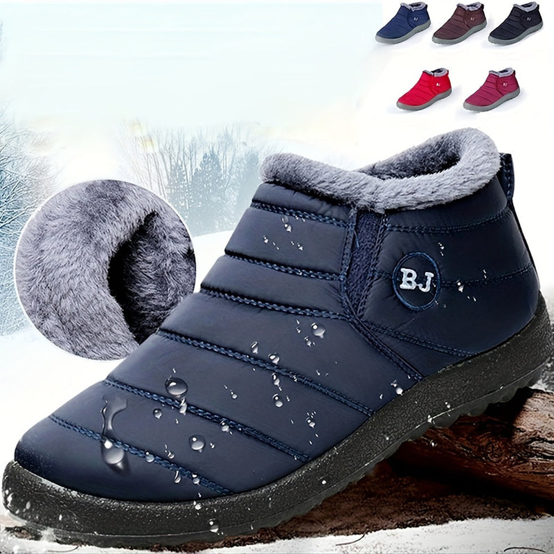 Botas de nieve premium para mujer, cálidas y confortables