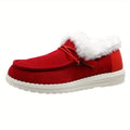 Zapatos de invierno con forro de felpa para mujer