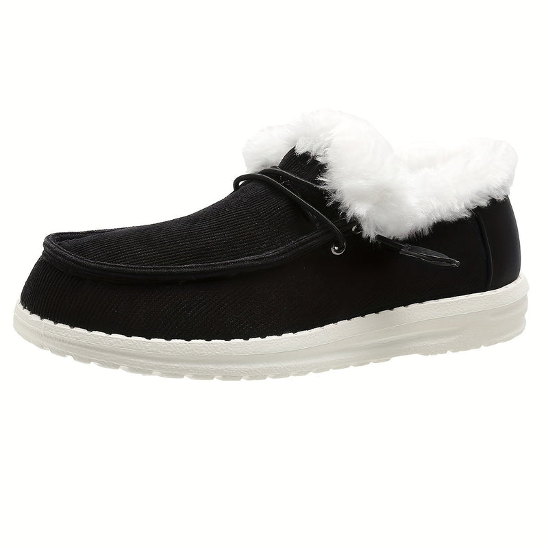 Zapatos de invierno con forro de felpa para mujer