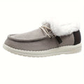 Zapatos de invierno con forro de felpa para mujer