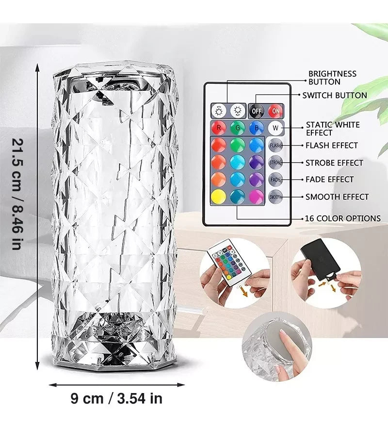 Lámpara de Cristal - RGB